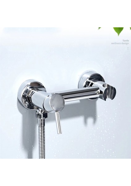 Banyo Tuvalet Bide Basınçlı Püskürtücü Taharet Musluğu Çift Su Girişli Krom Ithal 7 Yıl Garantili indirimleri