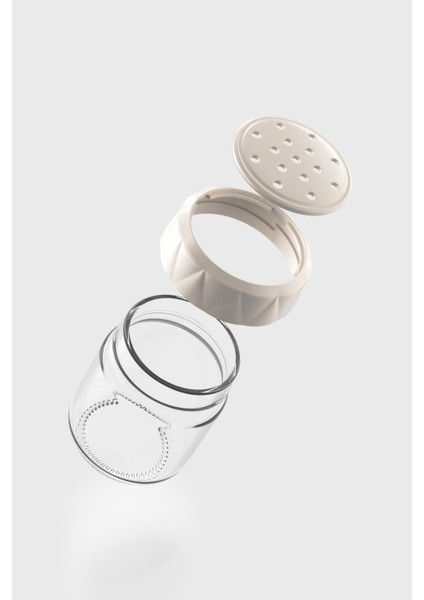 Lexa 210 ml 3'lü Cam Baharatlık Seti 161015 Bej modelleri