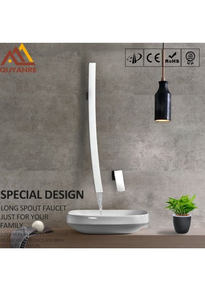 Banyo Lavabo Bataryası Ankastre Yeni Model Krom Renk Ithal 7 Yıl Garantili