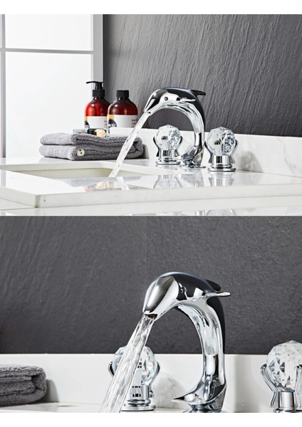 Banyo Lavabo Küvet Jakuzi Bataryası Ankastre Krom Renk Taşlı Kuğu Model Şelale 7 Yıl Garantili fiyatları