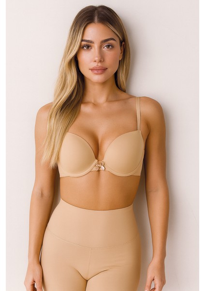 Basic Çift Destekli Sütyen | Ten 340110