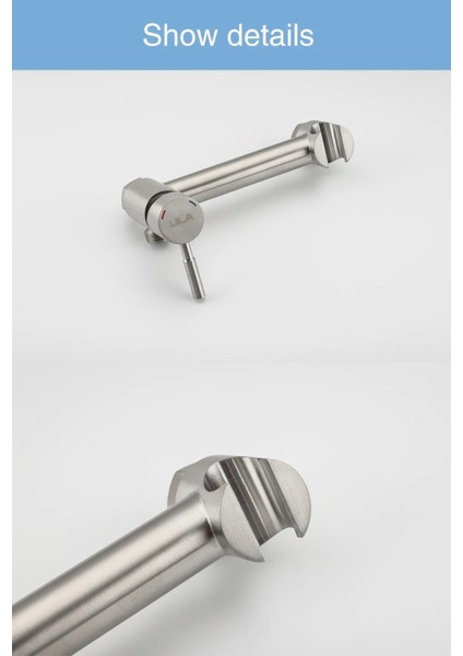 Banyo Tuvalet Bide Basınçlı Püskürtücü Taharet Musluğu Çift Su Girişli Nikel Ithal 7 Yıl Garantili