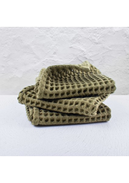 Lüks Mutfak Havlusu 3 Adet - Yüksek Kalite, 100% Pamuk, 30X30 Cm, Waffle Dokuma Washcloth Havlu modelleri