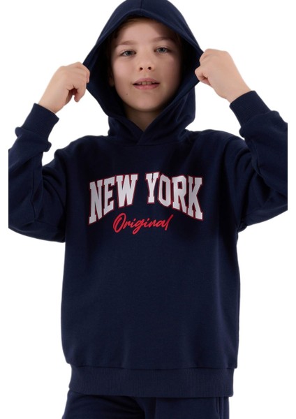 Erkek Çocuk Lacivert Garson Boy Eşofman Takımı 3650-G modelleri