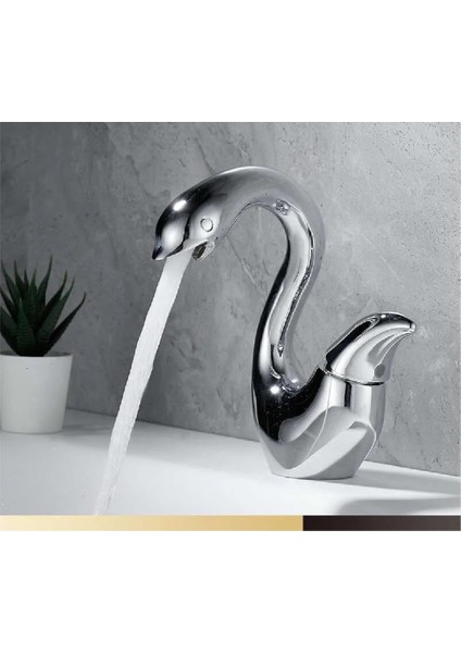 Banyo Lavabo Bataryası Kuğu Model Krom Renk Yeni Ürün Ithal 7 Yıl Garantili Ithal indirimleri