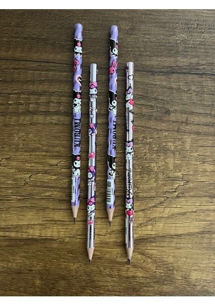 Kuromi 4 Adet Kurşun Kalem Okul Kırtasiye Seti