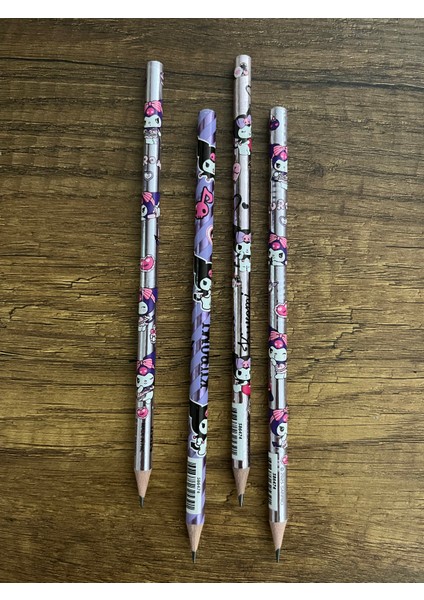 Kuromi 4 Adet Kurşun Kalem Okul Kırtasiye Seti fiyatları