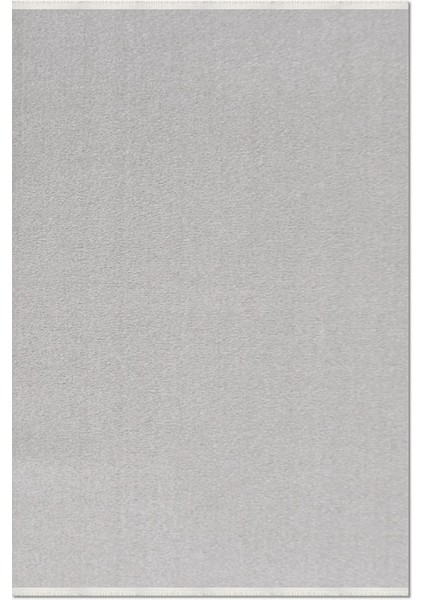 Crea Halı Pera 3401AK Açık Gri Yumuşak Tuşeli Halı Shaggy Puff Soft Yumuşak Salon Mutfak Koridor Yolluk Dokuma Makine Halısı