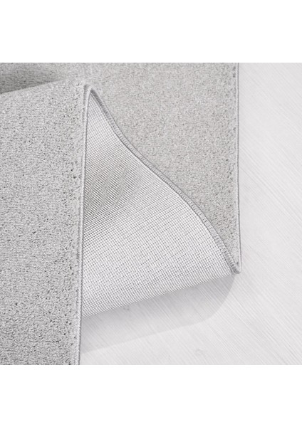 Crea Halı Pera 3401AK Açık Gri Yumuşak Tuşeli Halı Shaggy Puff Soft Yumuşak Salon Mutfak Koridor Yolluk Dokuma Makine Halısı fiyatları