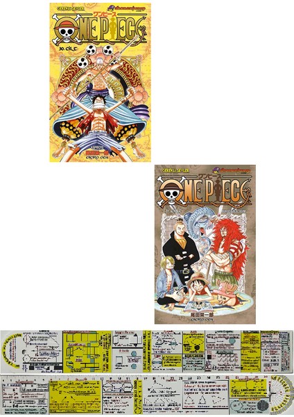 One Piece 30-31. Ciltler Manga Seti + Mat. Öğreten Cetvel
