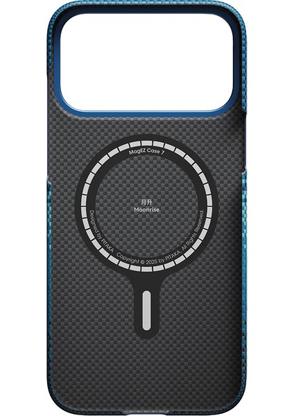 iPhone 17 Pro Max Kılıf M-Safeli Pitaka Tactile Woven Starpeak Serisi Kapak Mavi indirimleri