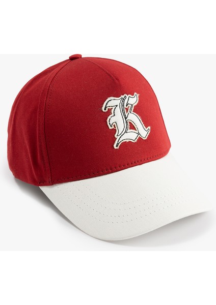 Pamuklu Işlemeli Kep Şapka