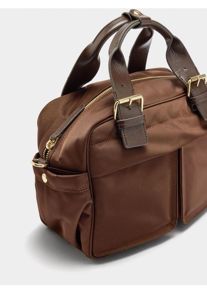 Askılı Teknik Kumaş Tote Çanta modelleri