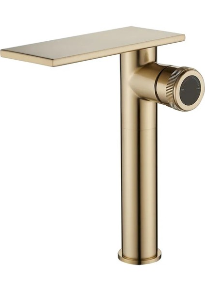 Banyo Çanak Lavabo Bataryası Mat Gold Renk Yeni Model 7 Yıl Garantili Ithal