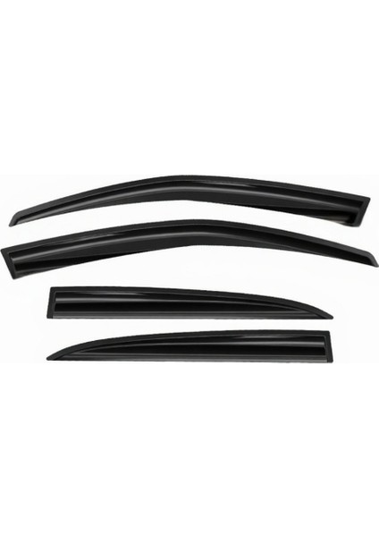 Citroen C Elysee Ferrous Cam Rüzgarlığı 4lü Set 2012 ve Üstü
