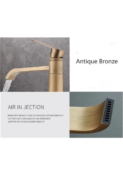 Banyo Lavabo Bataryası Şelale Antik Renk Yeni Model 7 Yıl Garantili Ithal fiyatları