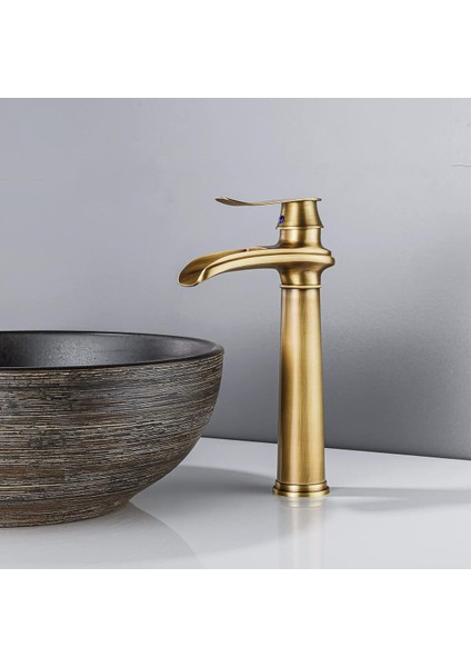 Banyo Çanak Lavabo Bataryası Antik Renk Yeni Tarz Model 7 Yıl Garantili Ithal