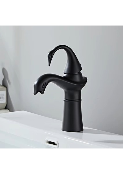 Banyo Lavabo Bataryası Kuğu Model Mat Siyah Renk Yeni Ürün Ithal 7 Yıl Garantili Ithal fırsatları