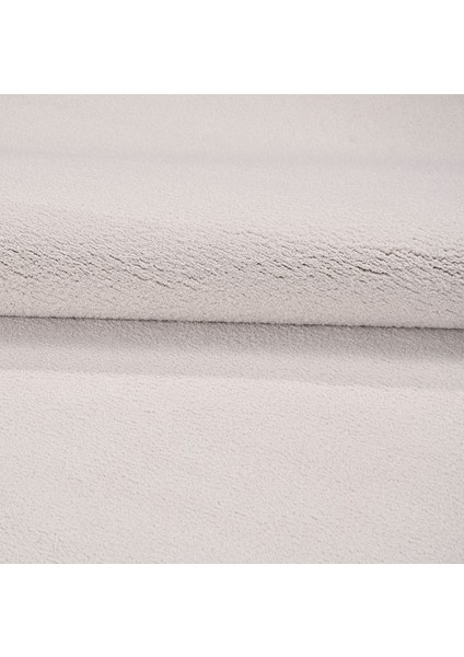 Crea Halı Pera 3404AK Beyaz Yumuşak Tuşeli Halı Shaggy Puff Soft Yumuşak Salon Mutfak Koridor Yolluk Dokuma Makine Halısı modelleri