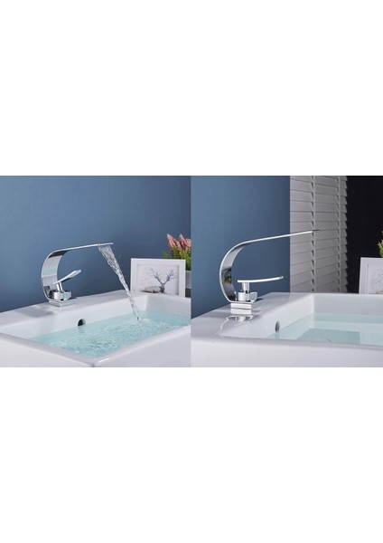 Banyo Lavabo Bataryası Krom Renk Şelale 7 Yıl Garantili Ithal Yeni Ince Tasarım. modelleri