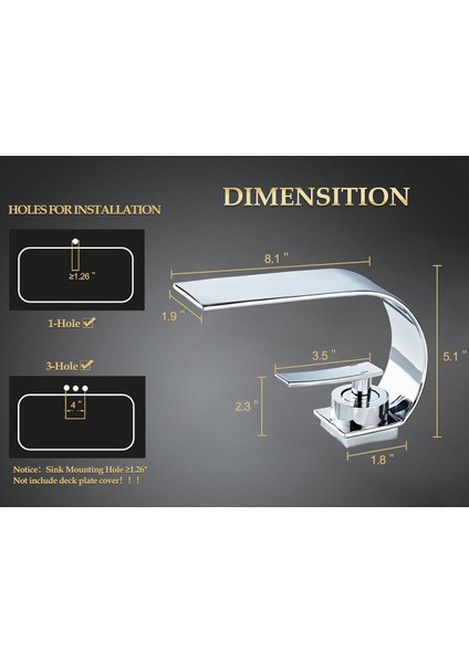 Banyo Lavabo Bataryası Krom Renk Şelale 7 Yıl Garantili Ithal Yeni Ince Tasarım. fırsatları