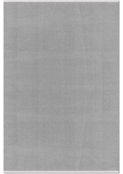 Crea Halı Pera 3403AK Gri Yumuşak Tuşeli Halı Shaggy Puff Soft Yumuşak Salon Mutfak Koridor Yolluk Dokuma Makine Halısı