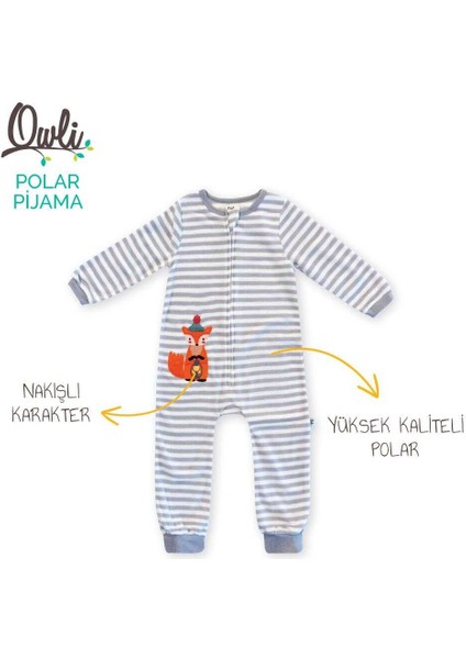 Kids Polar Pijama Fox fiyatları