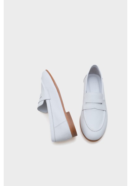 Deri Kadın Loafer