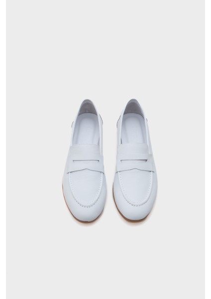 Deri Kadın Loafer
