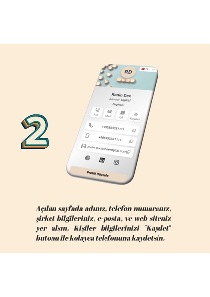 Nfc Dijital Kartvizit modelleri