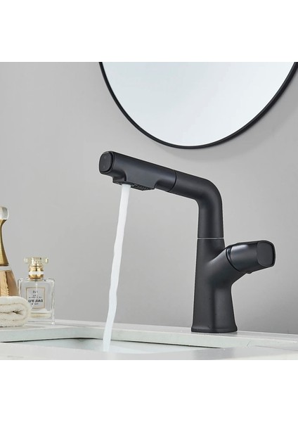 Banyo Lavabo Bataryası Asansörlü Yeni Sistem Mat Siyah Spiralli ve Fiskiyeli 7 Yıl Garantili Ithal fırsatları