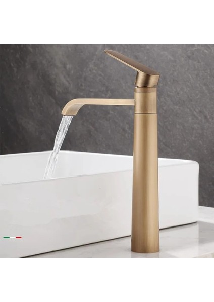 Banyo Çanak Lavabo Bataryası Antik Renk Yeni Şelaleli Model 7 Yıl Garantili Ithal