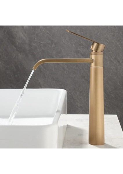 Banyo Çanak Lavabo Bataryası Antik Renk Yeni Şelaleli Model 7 Yıl Garantili Ithal