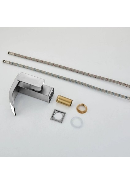 Akıllı Dijital Sıcaklık LED Ekran Banyo Lavabo Bataryası Ithal Nikel 7 Yıl Garantili fırsatları