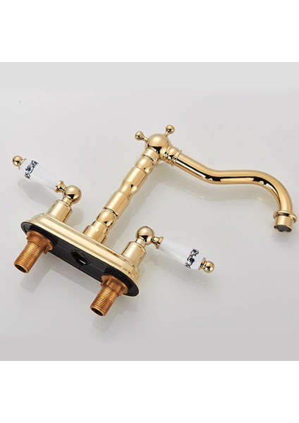 Banyo Lavabo Bataryası Ankastre Altın Dore Gold Renk Yeni Model 7 Yıl Garantili Ithal modelleri