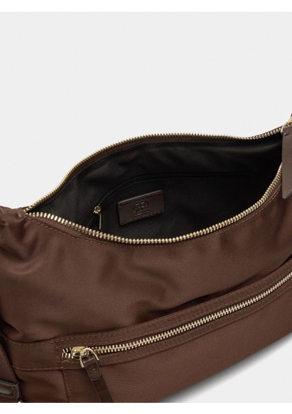 Teknik Kumaş Hobo Çapraz Çanta fırsatları