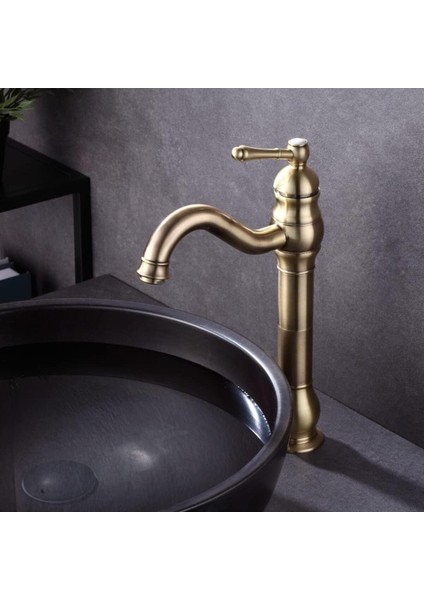 Banyo Çanak Lavabo Bataryası Mat Gold Renk Yeni Model 7 Yıl Garantili Ithal fiyatları