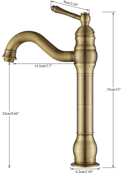 Banyo Çanak Lavabo Bataryası Mat Gold Renk Yeni Model 7 Yıl Garantili Ithal fırsatları