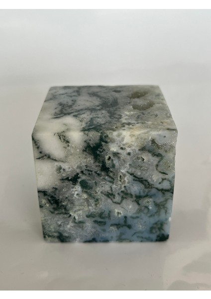 Moss Agat Doğaltaş Küp 5,5 cm