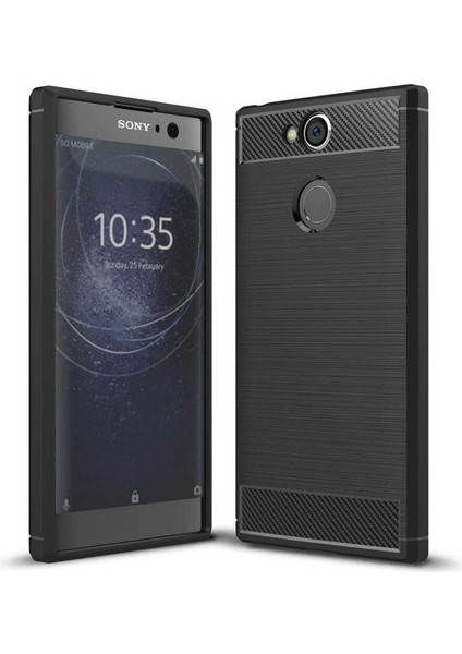Sony Xperia Xa2 Kılıf Slim Fit Esnek Kırılmaz Şık Iz Yapmaz Room Silikon Kapak