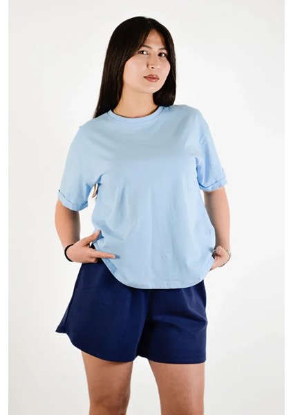 Sıfır Yaka Basic T-Shirt fırsatları