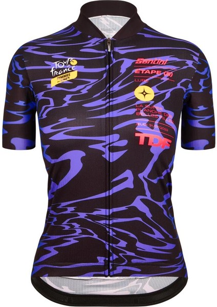 Tour De France Planche Des Belles Fılles Kadın Bisiklet Forması RE940L75FILLETDFF