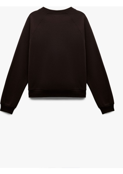 Kadın Şardonlu Oversize Sweatshirt fırsatları