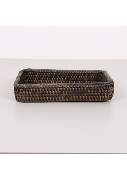 Mylamp Laura 25X14X5 cm Ceviz Rengi Rattan Saklama Düzenleme fiyatları