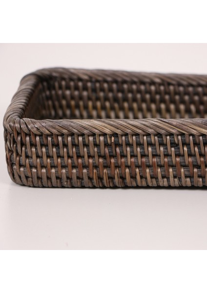 Mylamp Laura 25X14X5 cm Ceviz Rengi Rattan Saklama Düzenleme modelleri