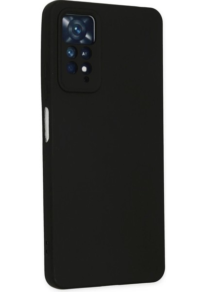 Newface Xiaomi Redmi Note 11 Pro Kılıf Nano Içi Kadife Silikon - Siyah modelleri