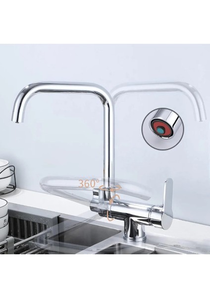 Mutfak Pencere Önü Katlanır Evye Bataryası Arıtma Çıkışlı Krom Yeni 7 Yıl Garantili Ithal