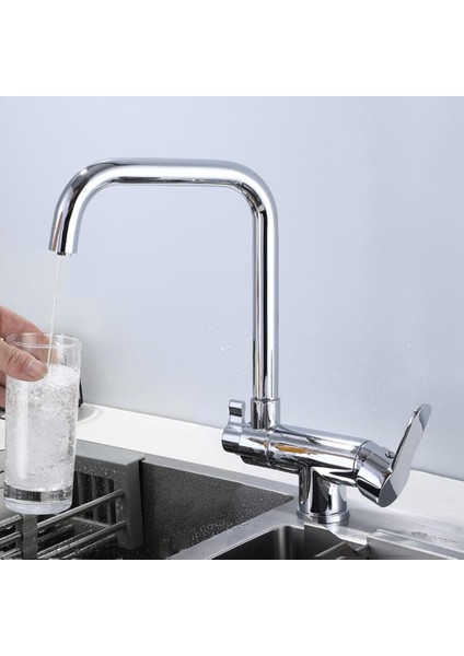 Mutfak Pencere Önü Katlanır Evye Bataryası Arıtma Çıkışlı Krom Yeni 7 Yıl Garantili Ithal