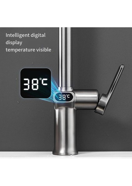 Dijital Mutfak Eviye Bataryası Duş Şelale Antrasit 3 Fonksiyonlu Fiskiyeli Ithal 7 Yıl Garantili modelleri