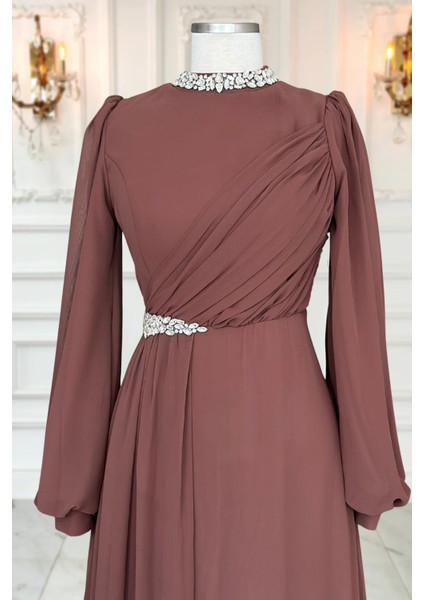 Peri Abiye Elbise Kahverengi fiyatları